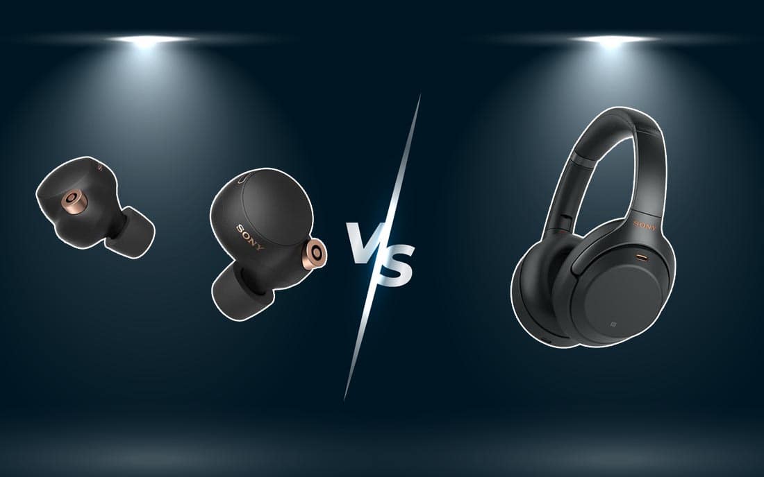 Tai nghe headphone vs earbuds