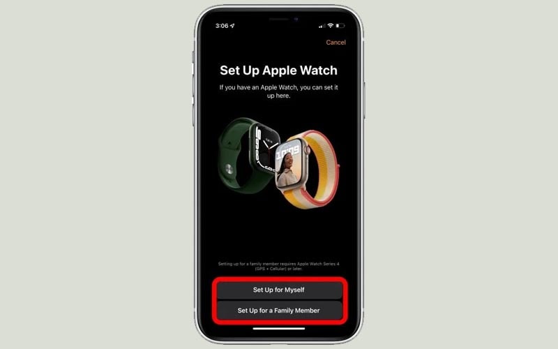 cập nhật phần mềm apple watch 11