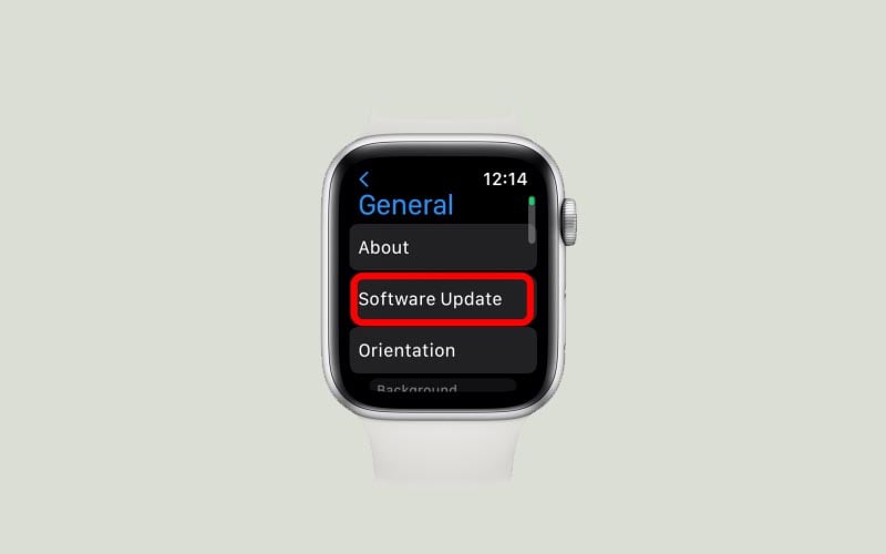 cập nhật phần mềm apple watch 3