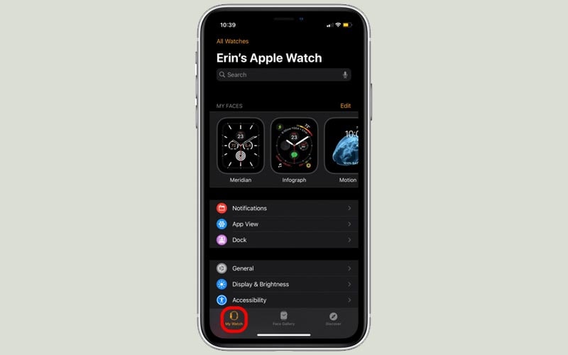 Hủy ghép nối apple watch với iphone 2