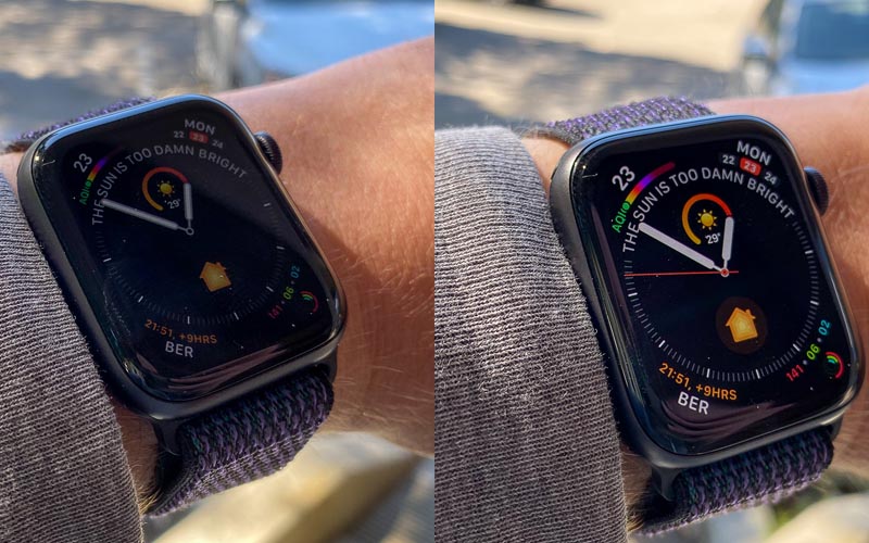 So sánh chi tiết apple watch series 4 và 5 3