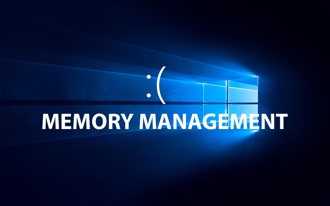 fix lỗi bsod memory management windows