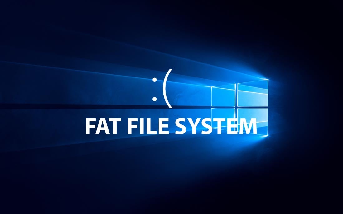 fix lỗi bsod fat file system windows