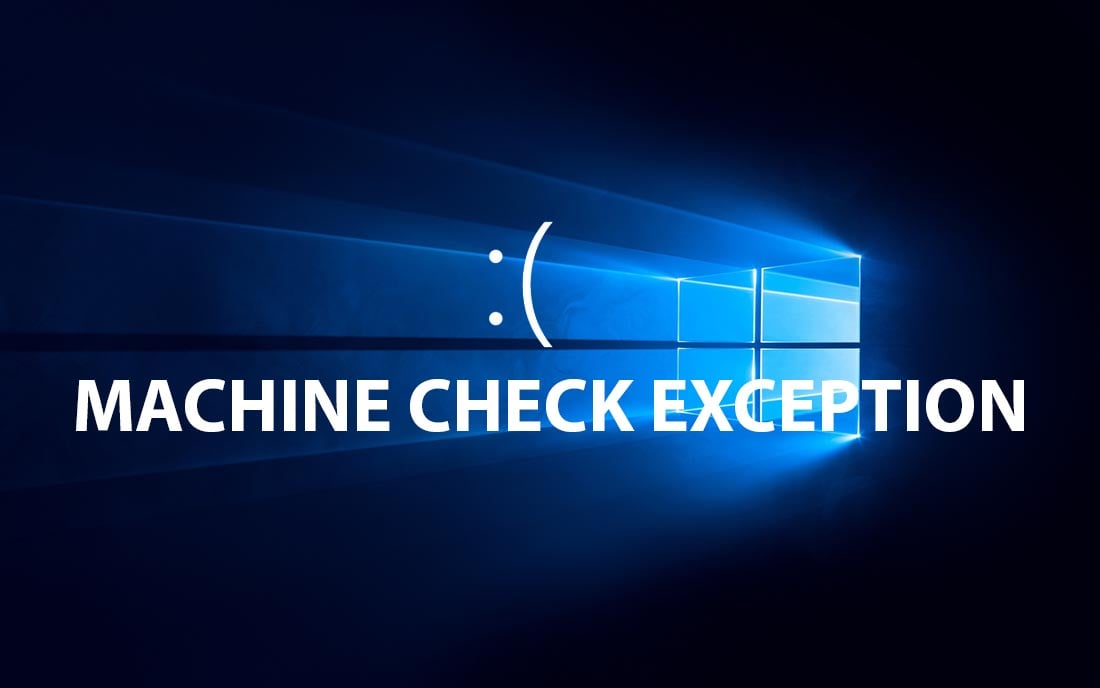 fix lỗi bsod machine exception windows