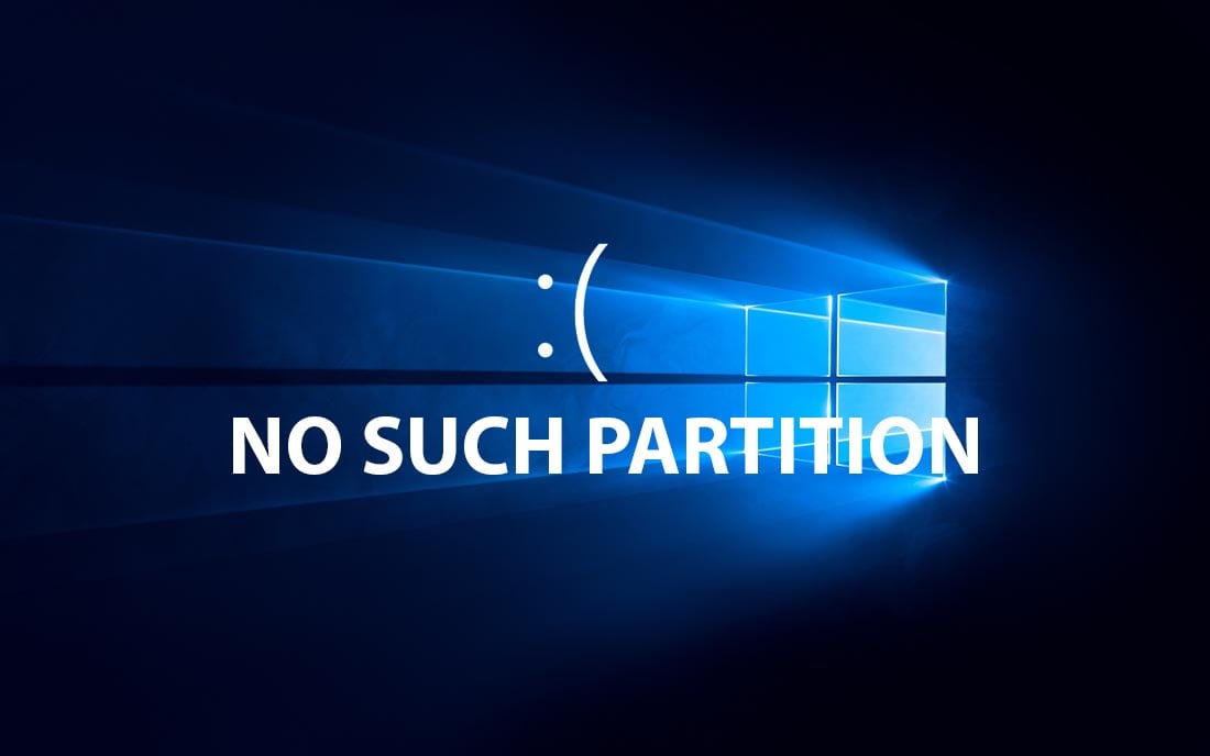 fix lỗi bsod no such partition windows