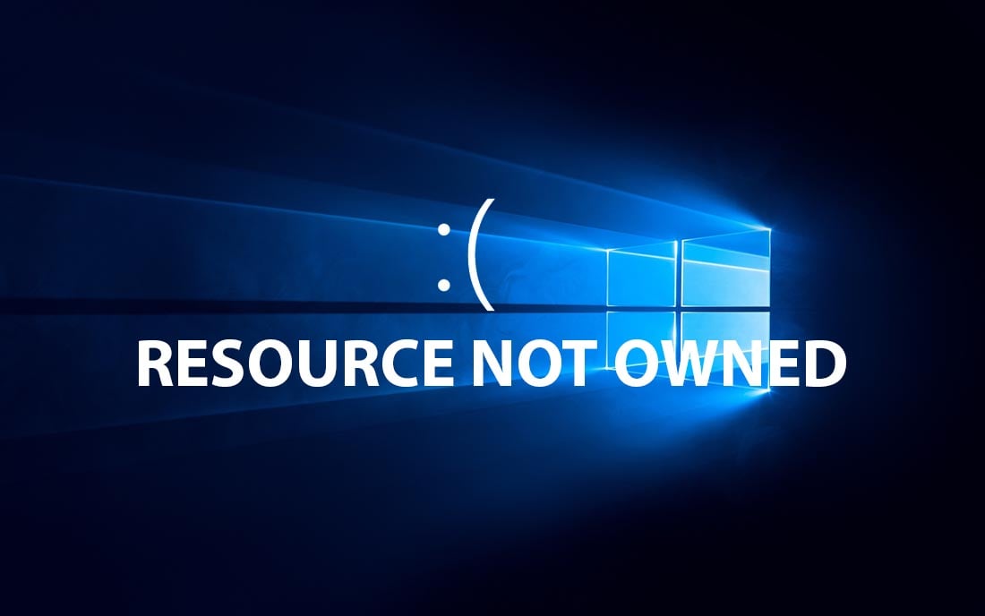 fix lỗi bsod resource not owned windows