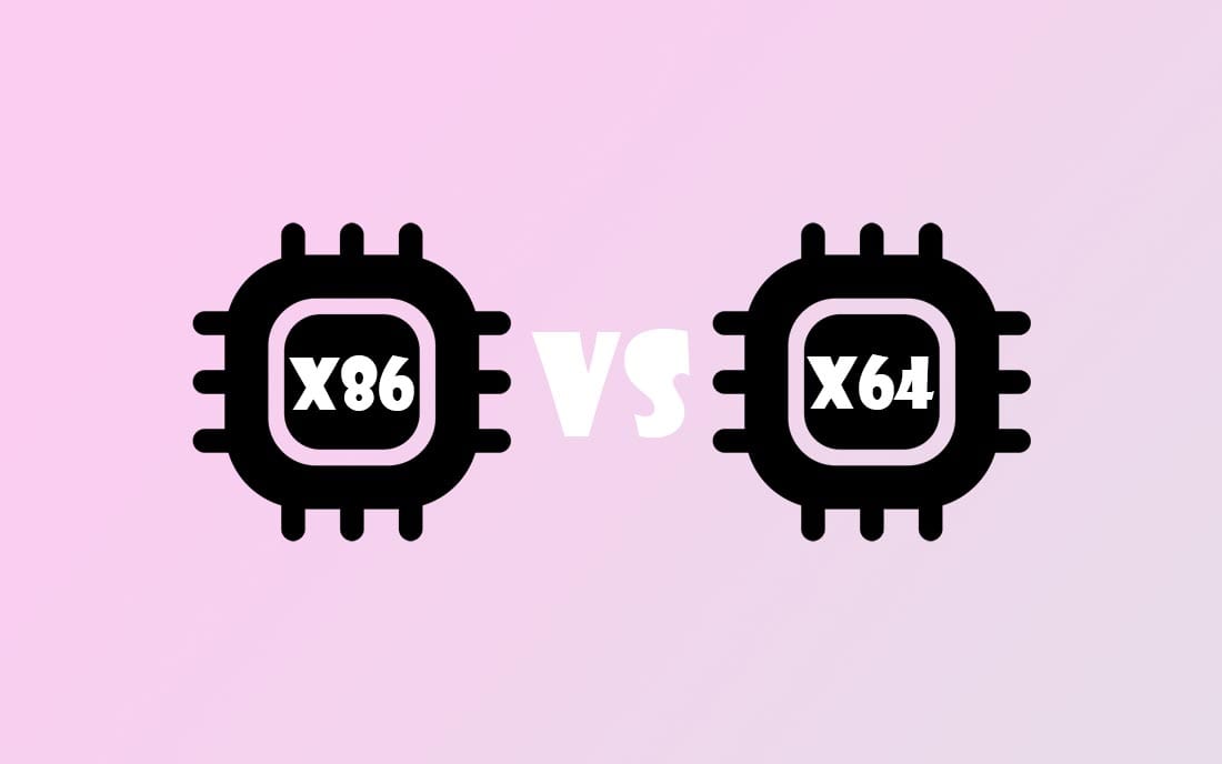 kiến trúc x86 vs x64