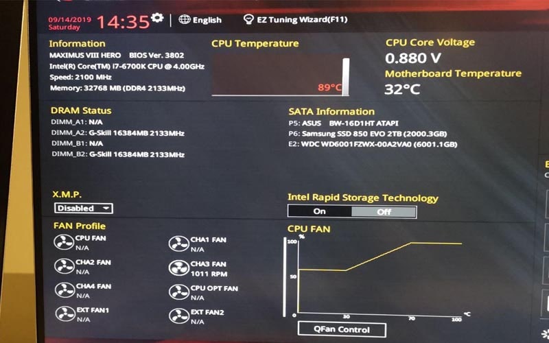 cách kiểm tra nhiệt độ cpu 1