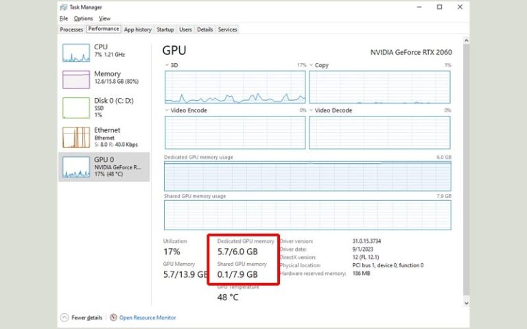 Shared GPU Memory Là Gì? So Sánh Shared GPU Memory Vs Dedicated GPU ...