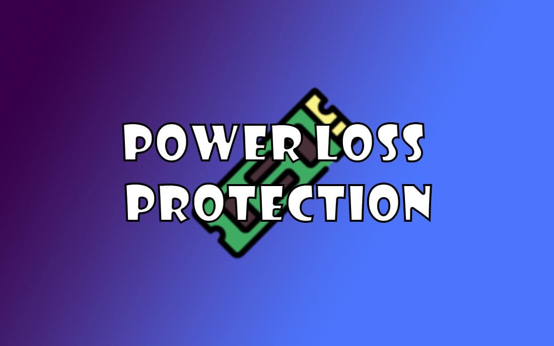tìm hiểu ssd power loss protection